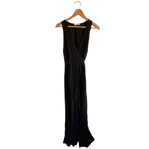 Anel Black Wrap Dress